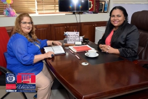 Directora Regional socializa junto a Coordinadora Nacional de Evaluaci&oacute;n