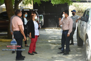 Directora Regional de Educaci&oacute;n 07 realiza recorrido supervisi&oacute;n para el retorno a las clases en provincia Hermanas Mirabal