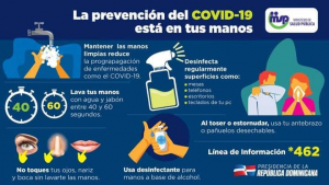 La prevenci&oacute;n del COVID-19 est&aacute; en tus manos.