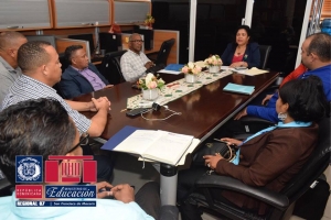 Regional 07 realiza reuni&oacute;n con T&eacute;cnicos de Huertos Escolares y Gesti&oacute;n de Riesgo