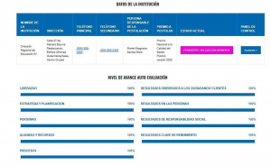 Regional Educaci&oacute;n 07 se postula al Premio Nacional a la Calidad 2020