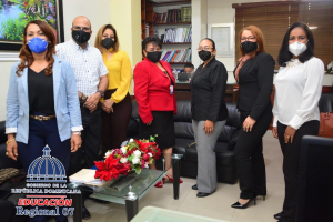 Regional 07 recibe Directora Direcci&oacute;n de Orientaci&oacute;n y Psicolog&iacute;a del MINERD