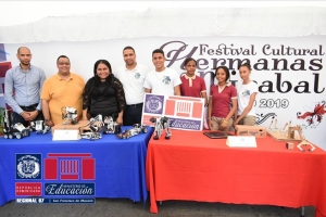 Directora Regional participa en acto apertura Festival Hermanas Mirabal