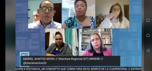 Directora Regional 07 participa en panel internacional Desaf&iacute;os de la Educaci&oacute;n a Distancia