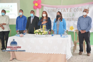 Directora Regional 07 participa en lanzamiento conectividad de centros educativos en Castillo