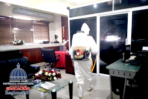 Regional de Educaci&oacute;n 07 realiza desinfecci&oacute;n profunda en sus instalaciones