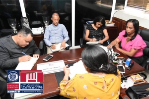 Directora Regional se re&uacute;ne con sus hom&oacute;logos Distritales