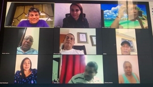 T&eacute;cnicos de Niveles  y  otras &aacute;reas de la Regional de Educaci&oacute;n 07 realizan encuentros virtuales