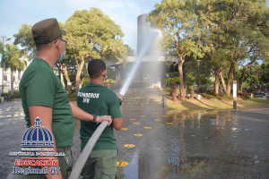 Directora Regional de Educaci&oacute;n 07 participa en operativo de limpieza en SFM
