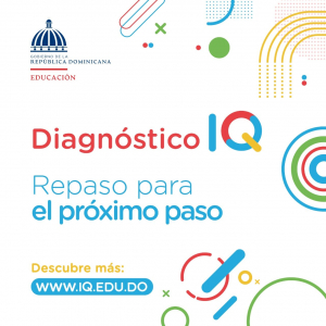 Minerd pone a disposici&oacute;n de la comunidad educativa Diagn&oacute;stico IQ, una herramienta de autoevaluaci&oacute;n