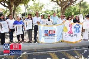 Regional 07 participa en parada C&iacute;vica en contra del Matrimonio Infantil