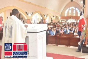 Regional Educaci&oacute;n 07 apertura actividades de la Francofonia con misa en franc&eacute;s